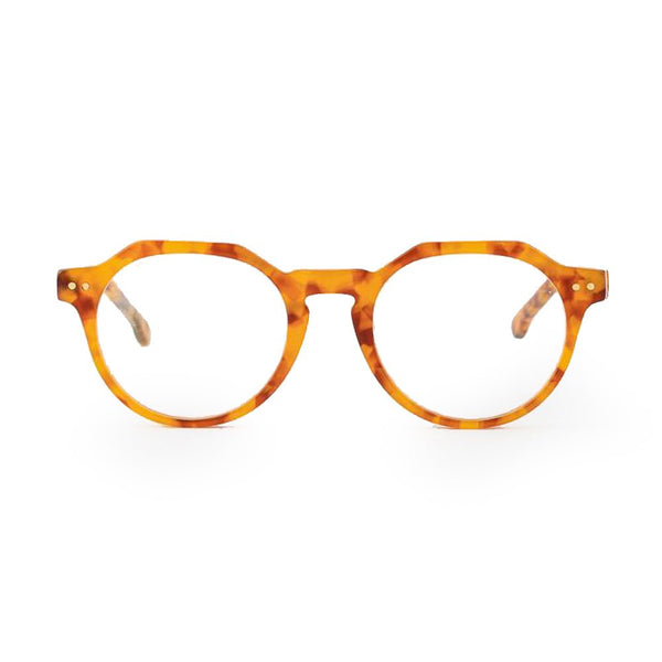 Charles Optical / Caramel Acetate & Blue - Light Lens - Shade Files